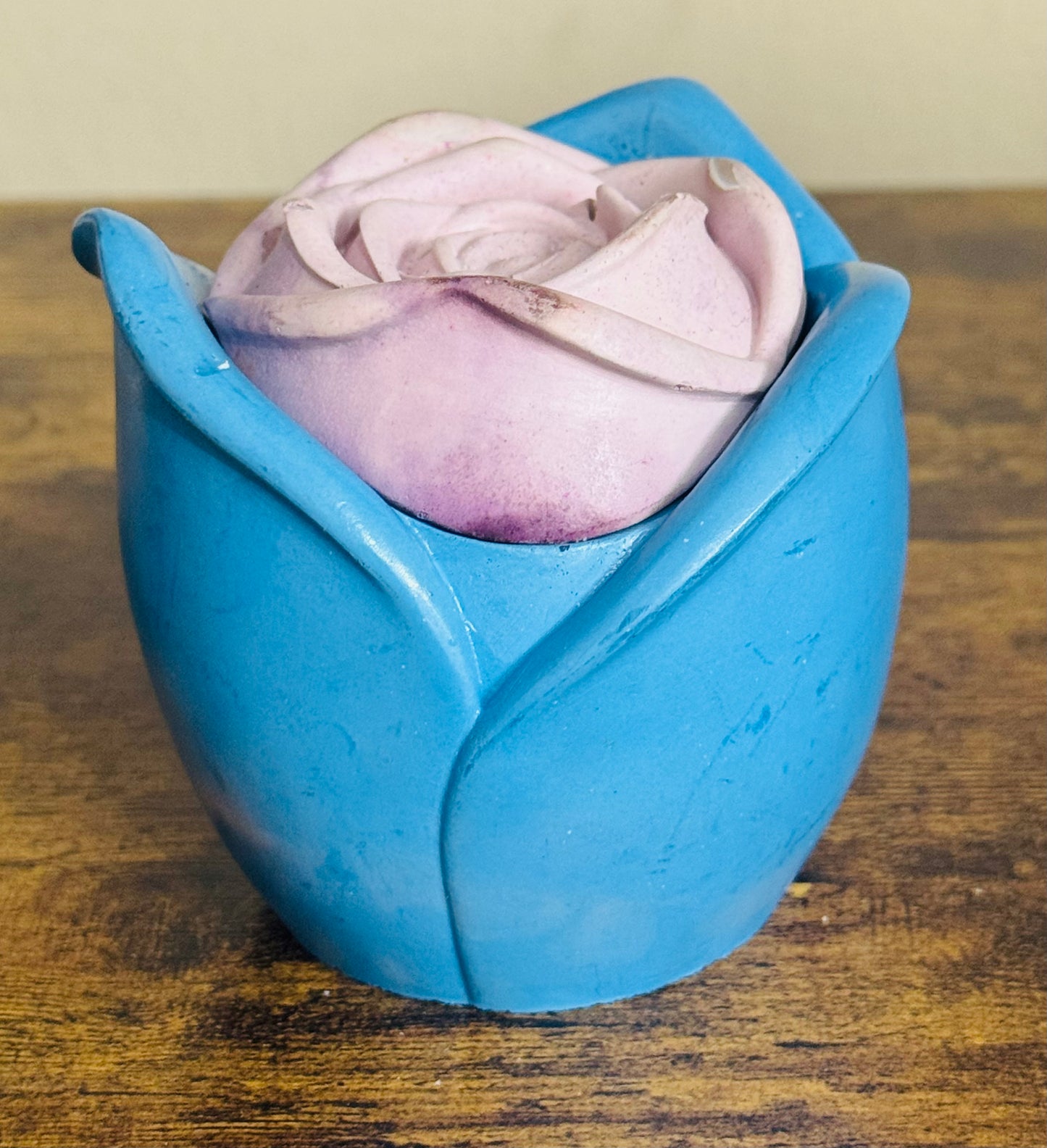 Rose 3 oz Concrete Candle