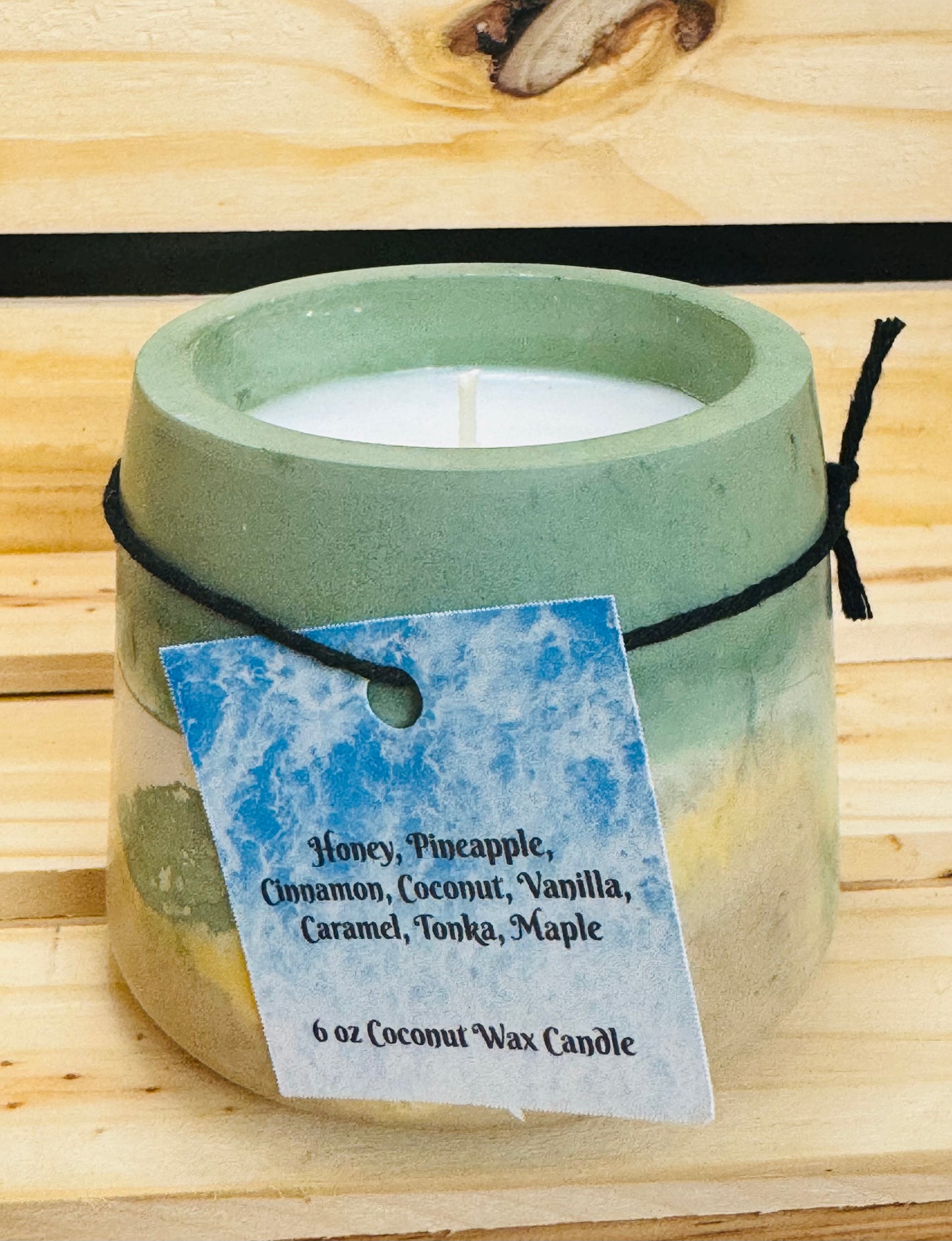 Sweet Aloha - 6 oz Concrete Candle