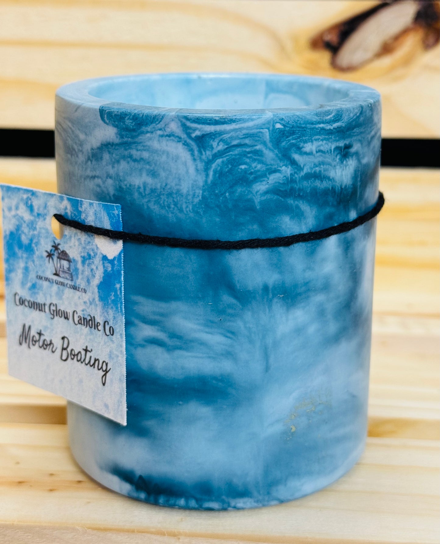 Motor Boating - 7 oz Concrete Candle