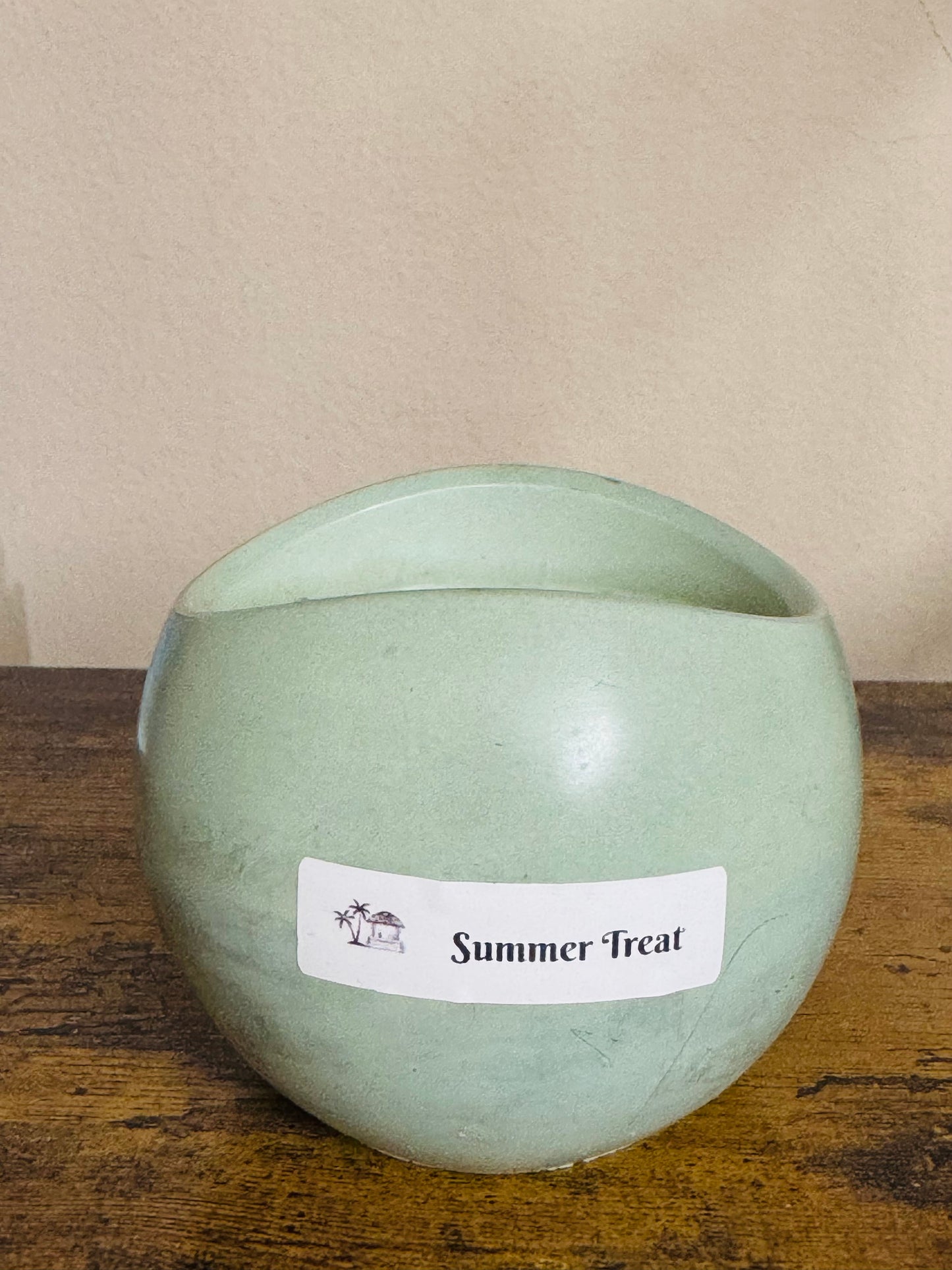 Summer Treat 4 oz Concrete Candle