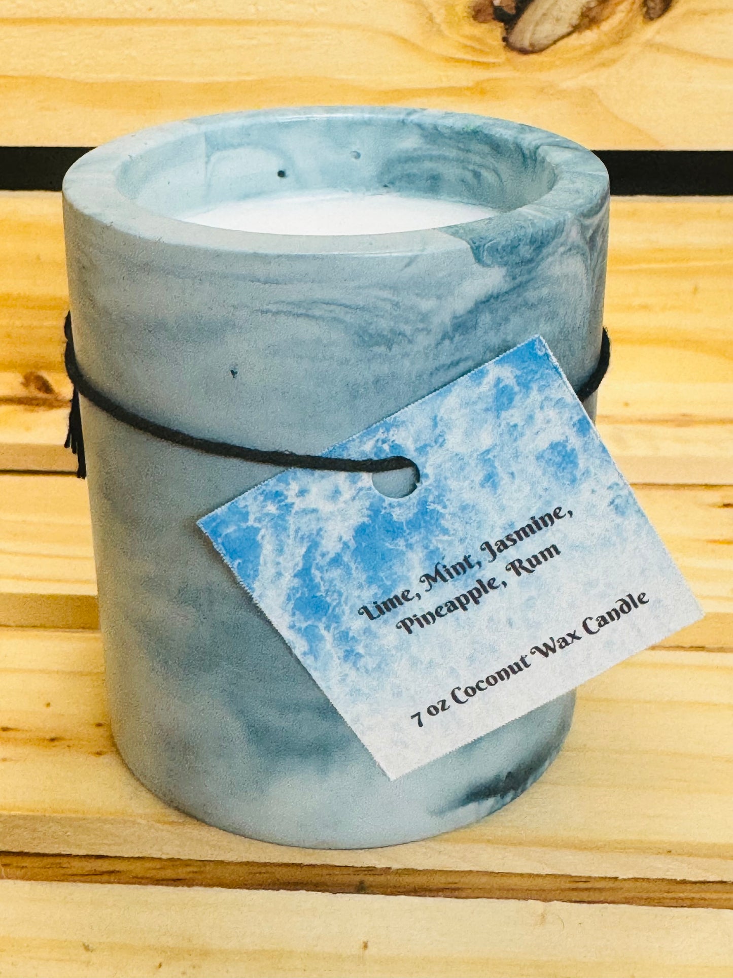 Motor Boating - 7 oz Concrete Candle