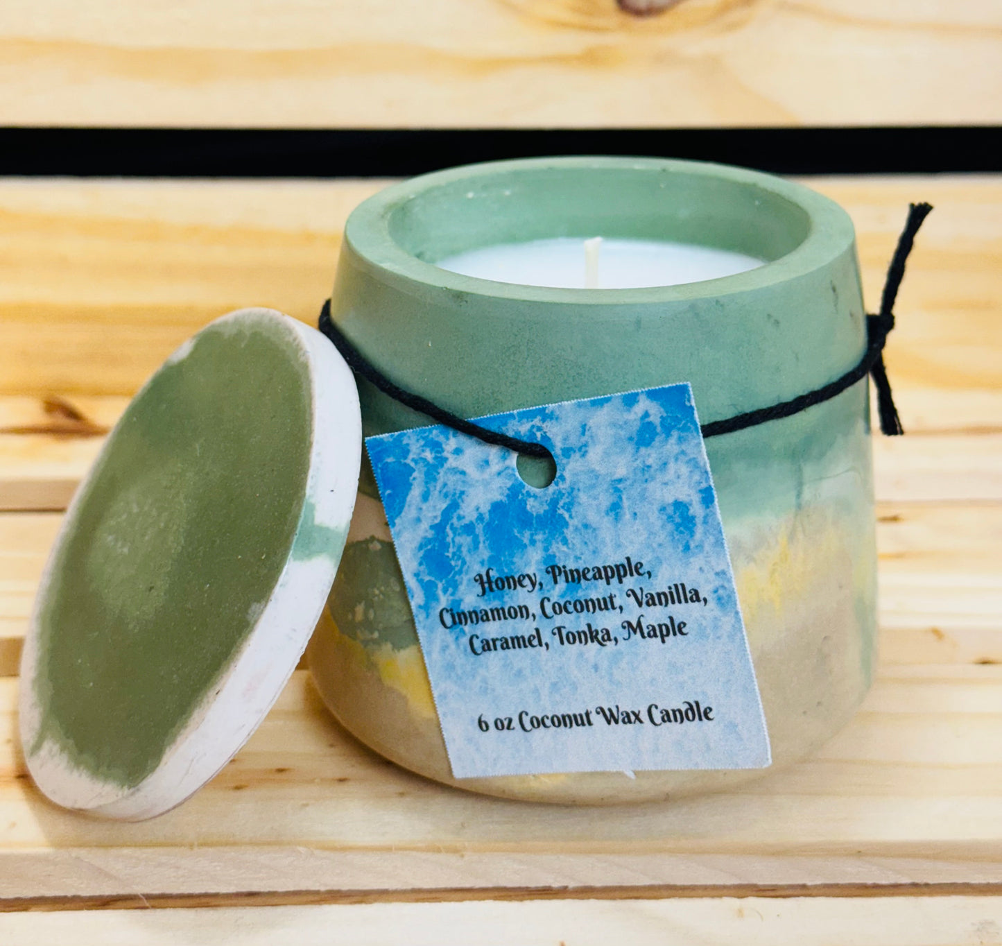 Sweet Aloha - 6 oz Concrete Candle