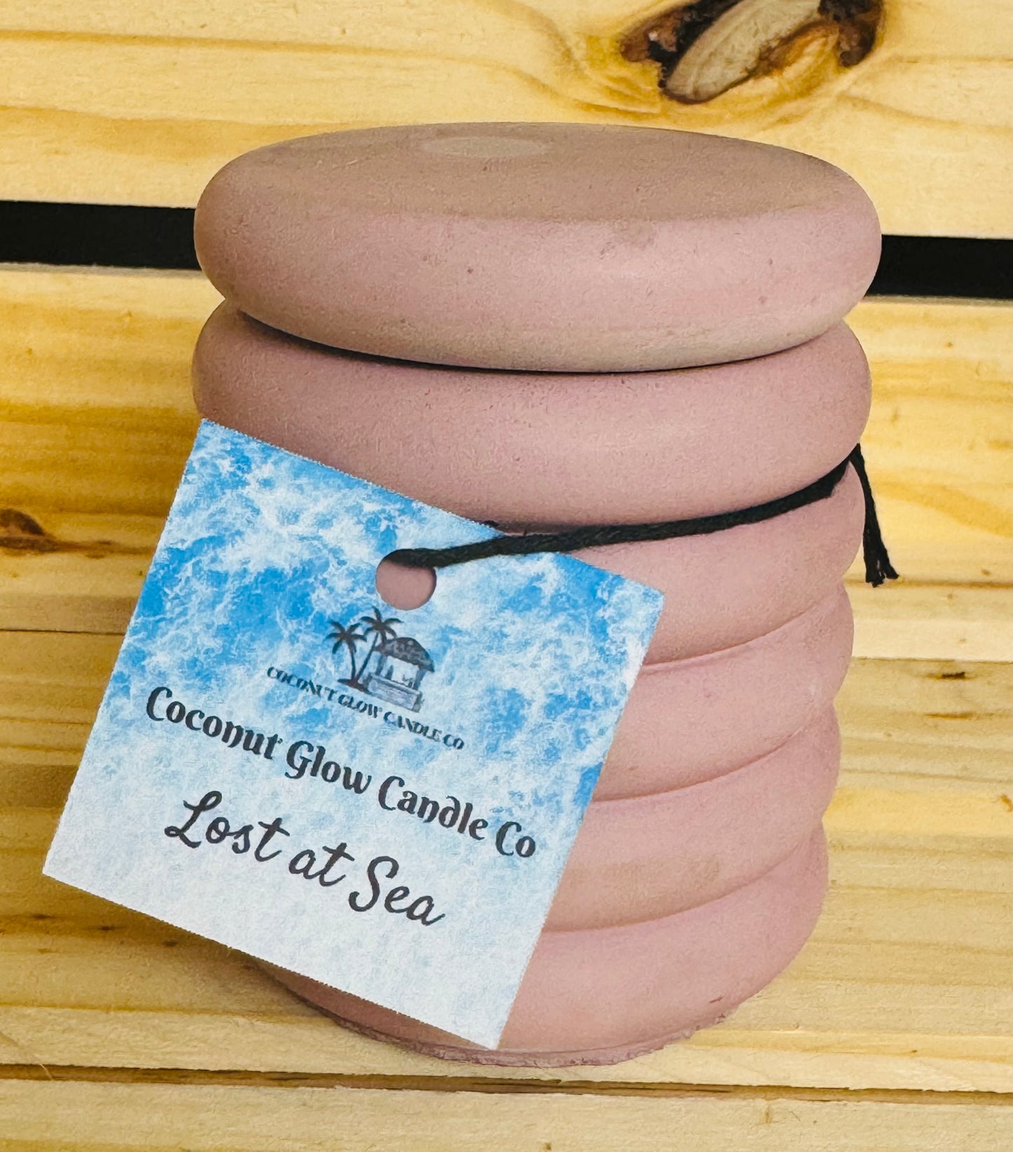 Lost at Sea - 6 oz Concrete Candle