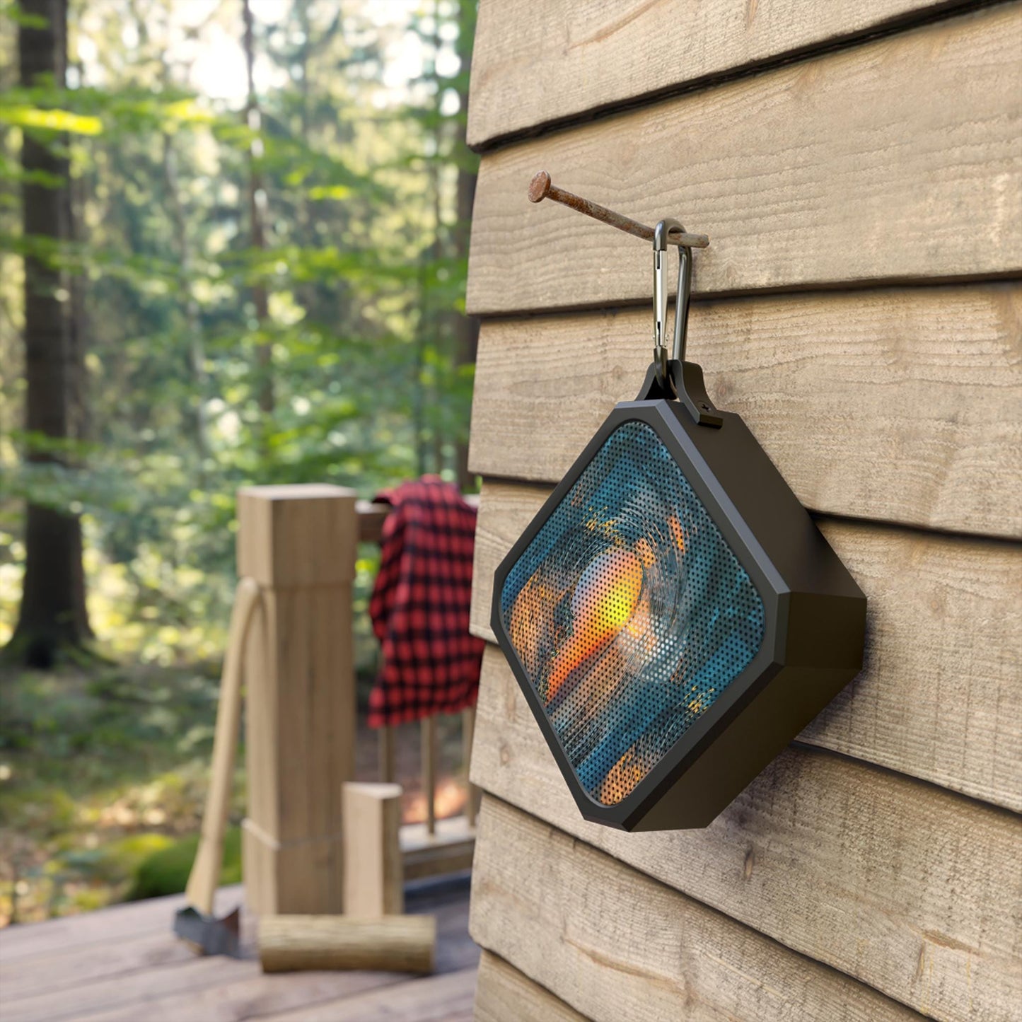 Bluetooth Speaker, Positive Vibes Music Player, Portable Speaker, Outdoor Speaker, Wireless Speaker, Gift for Music Lover