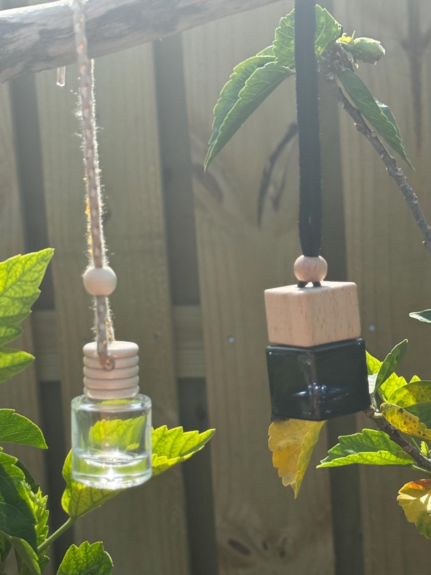 Car Diffuser (scent description in “read item description area”) Freshener, Reusable Glass Bottle, Long Lasting Clean Scent, Car Accessories