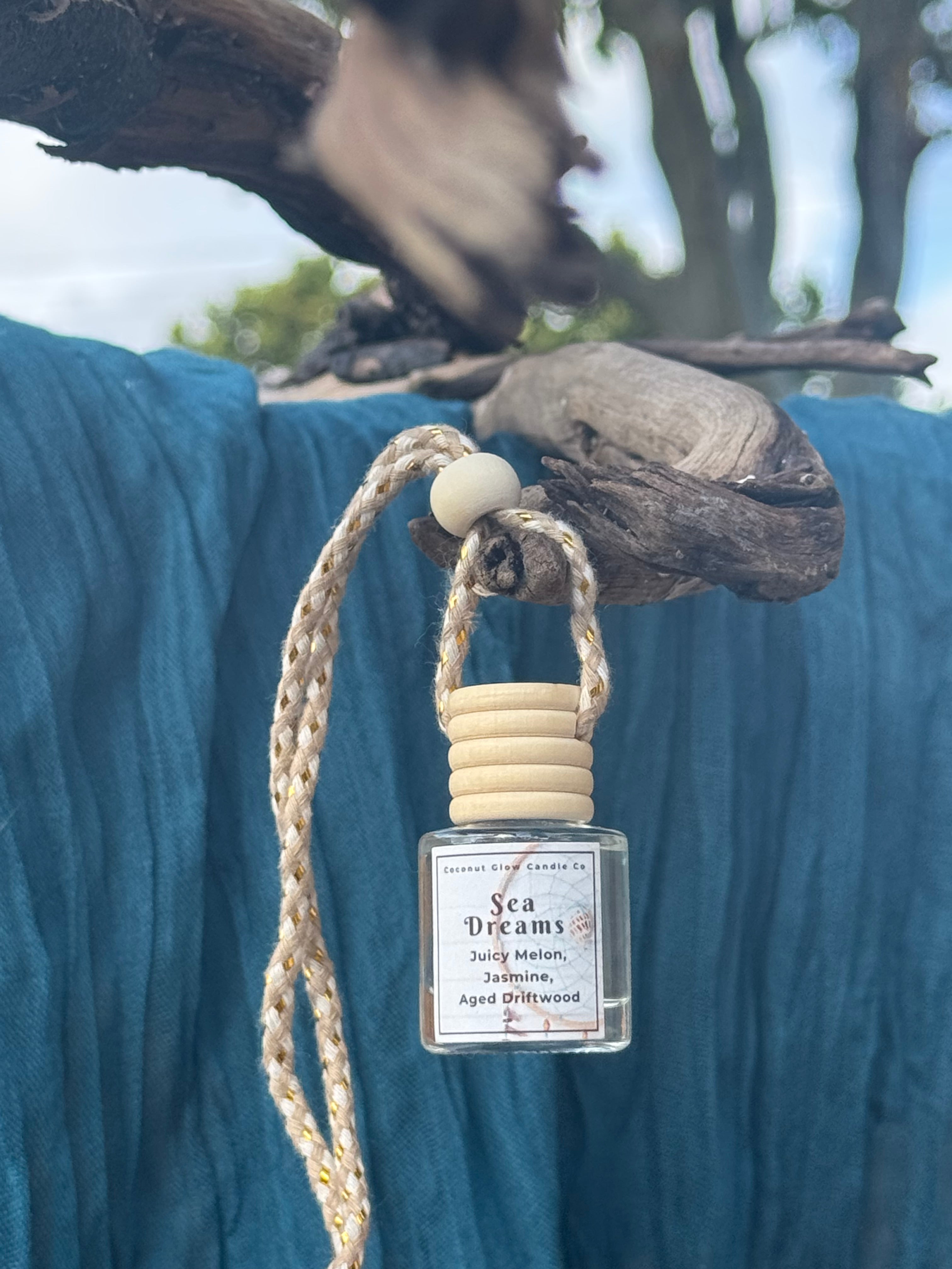 Coconut Glow Hanging Car Diffuser