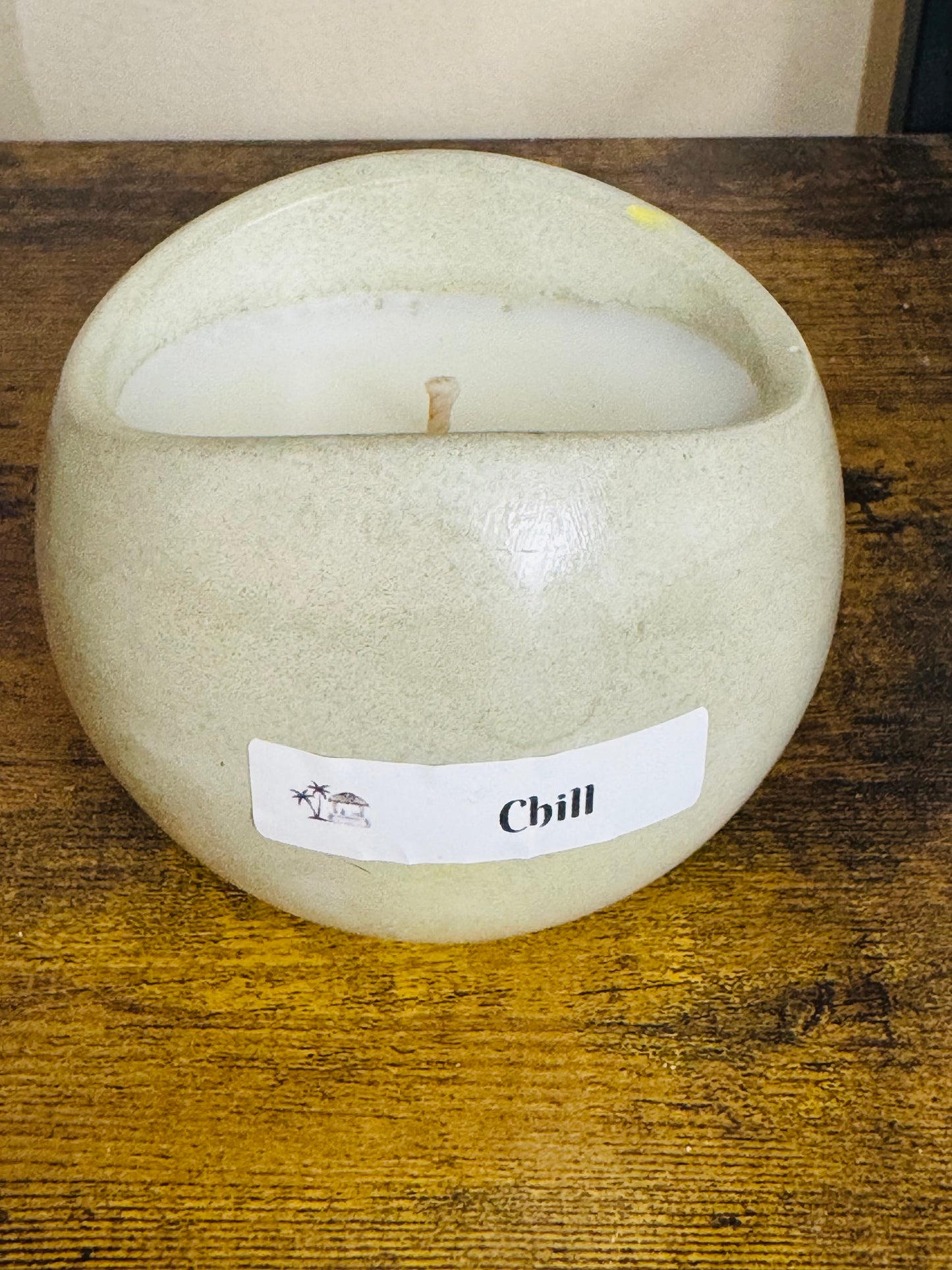 Chill 4 oz Concrete Candle