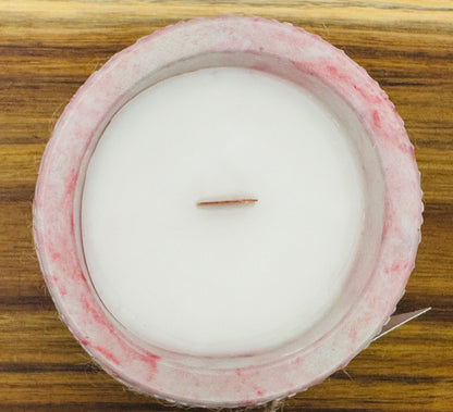Island Escape - 8.5 oz Concrete candle with coconut wax