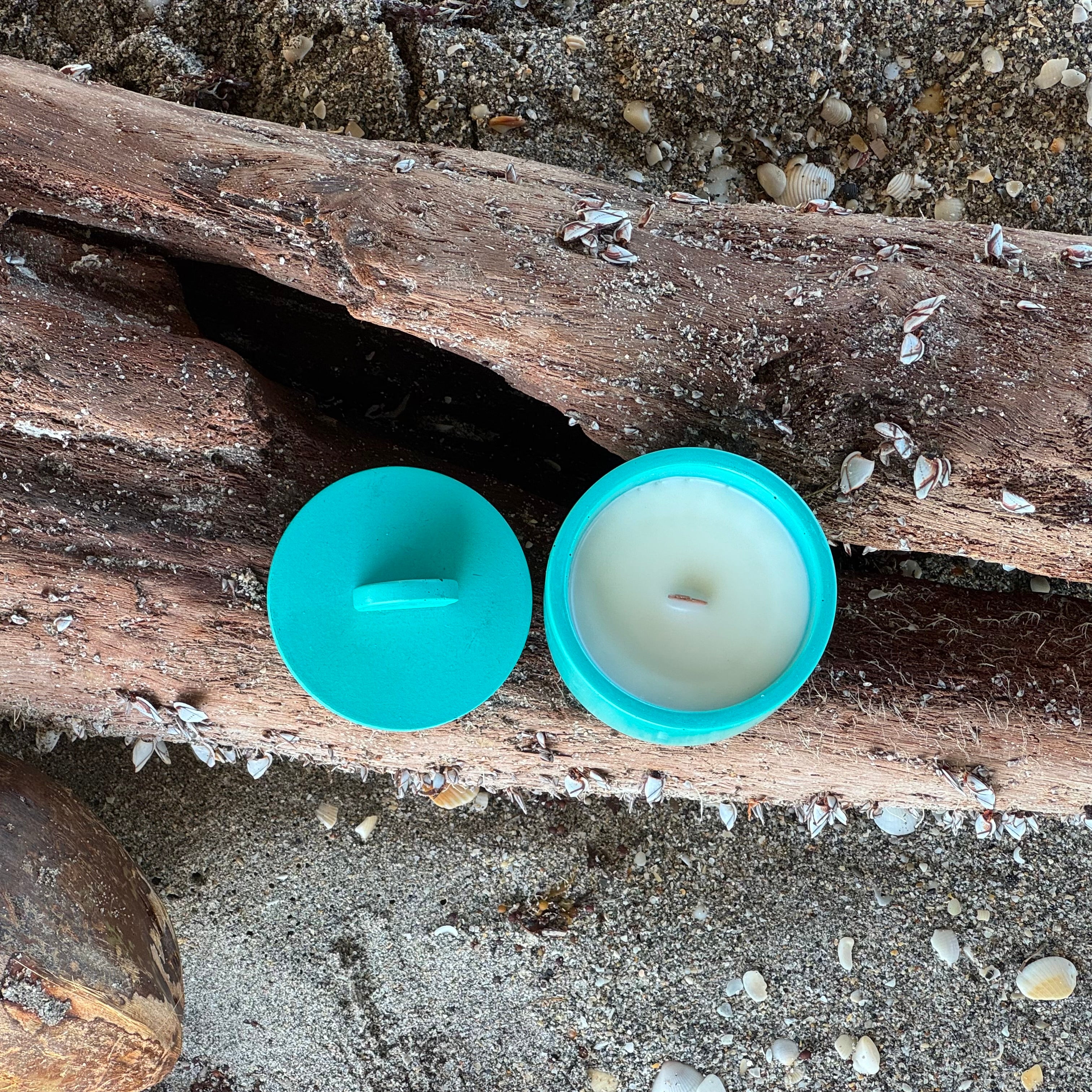 Morning Tide - Concrete Candle