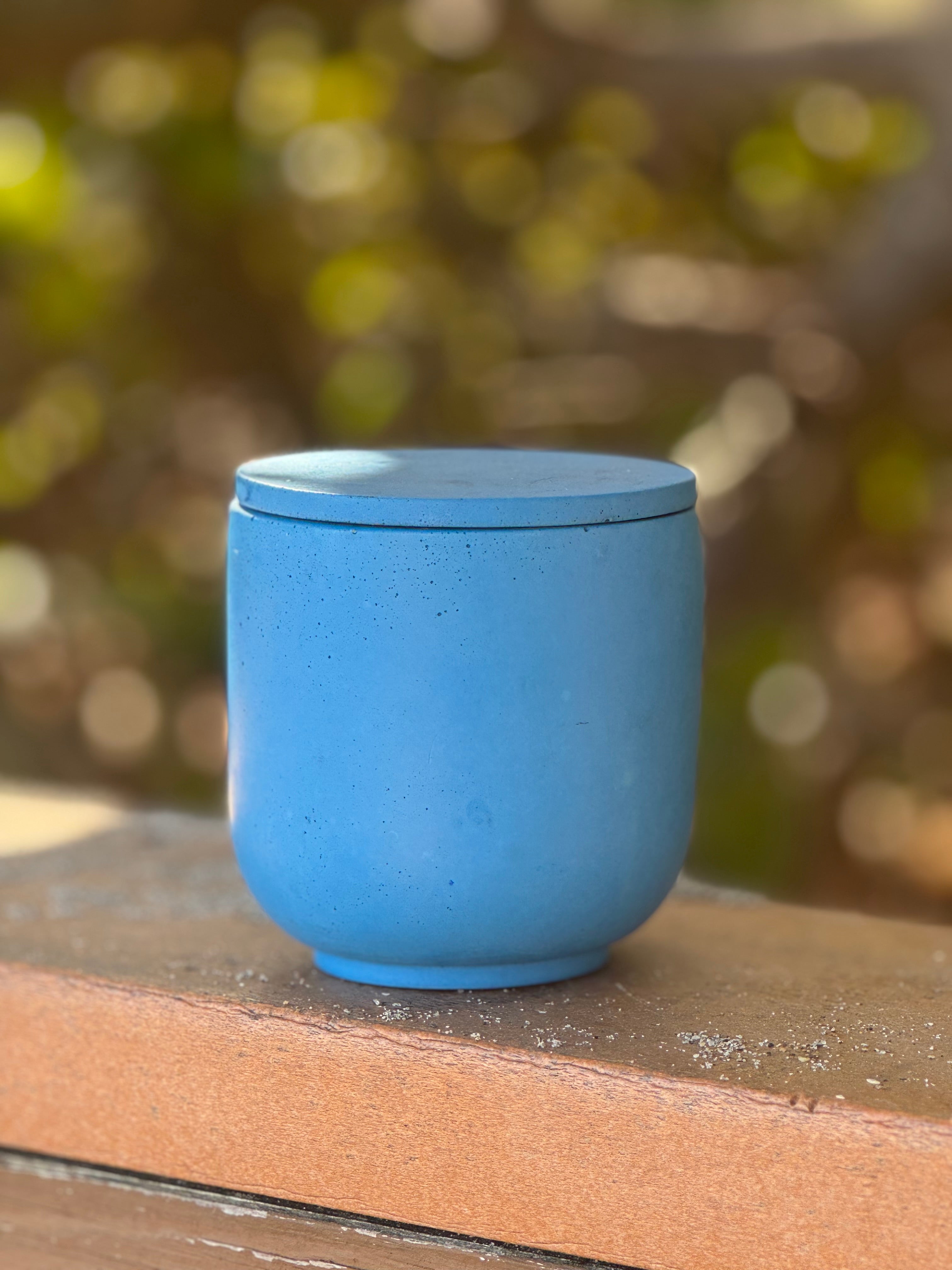 Morning Tide - Concrete Candle