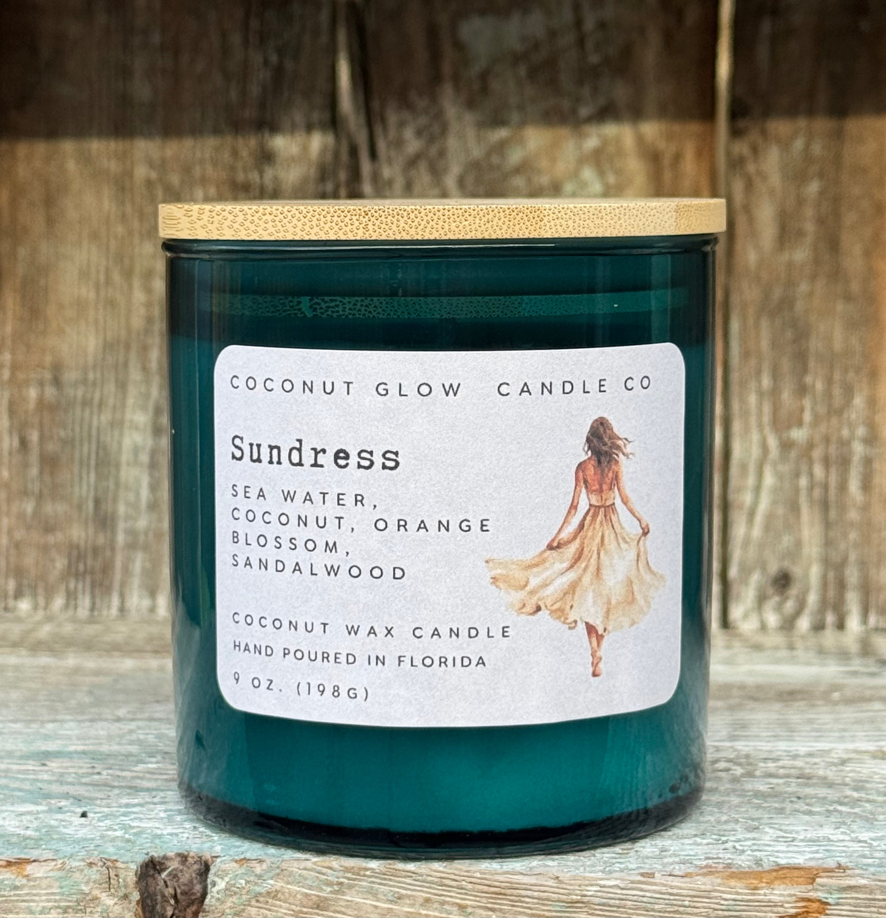 Sundress- Teal Glass Jar