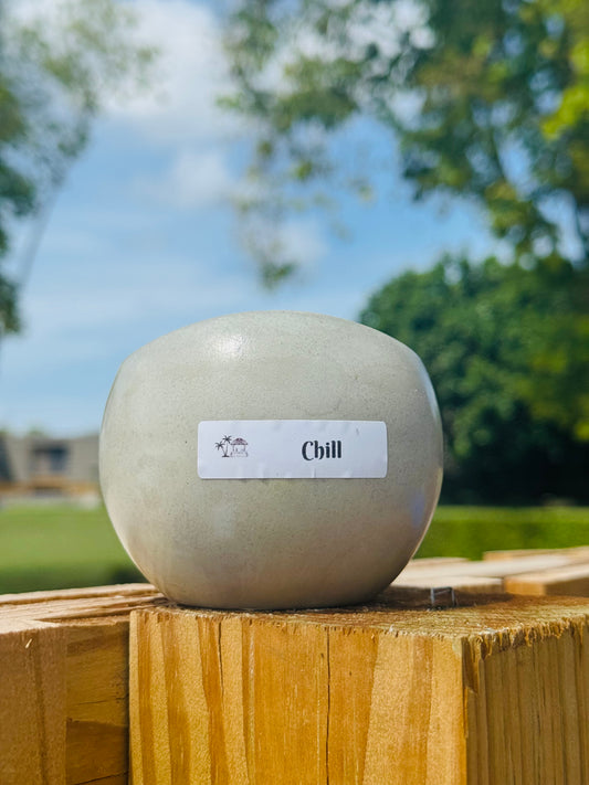 Chill 4 oz Concrete Candle