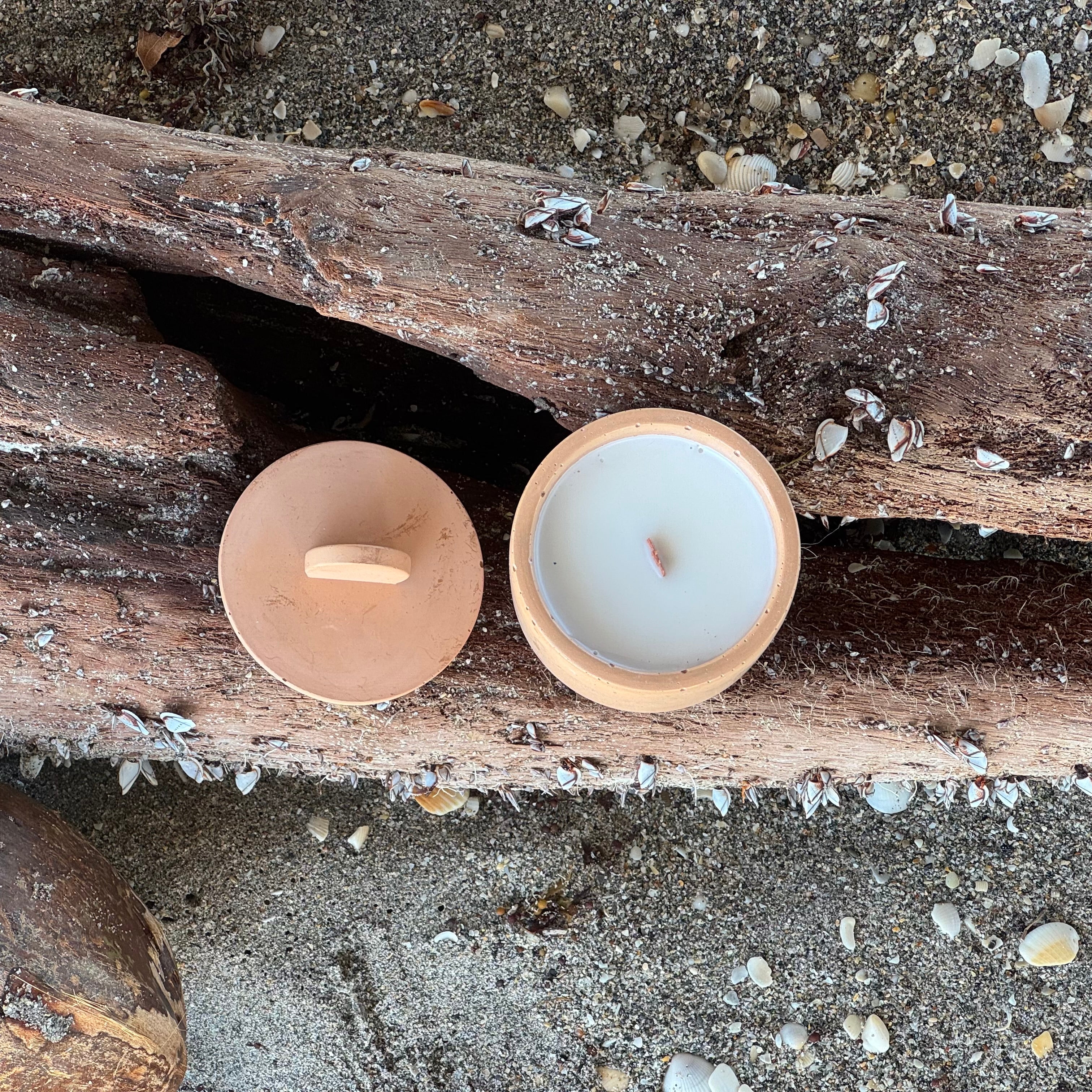 Morning Tide - Concrete Candle