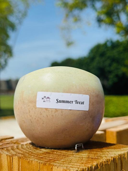Summer Treat 4 oz Concrete Candle
