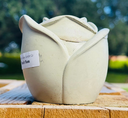 Rose 3 oz Concrete Candle