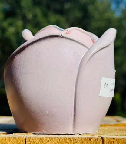 3 oz Rose Concrete Candle