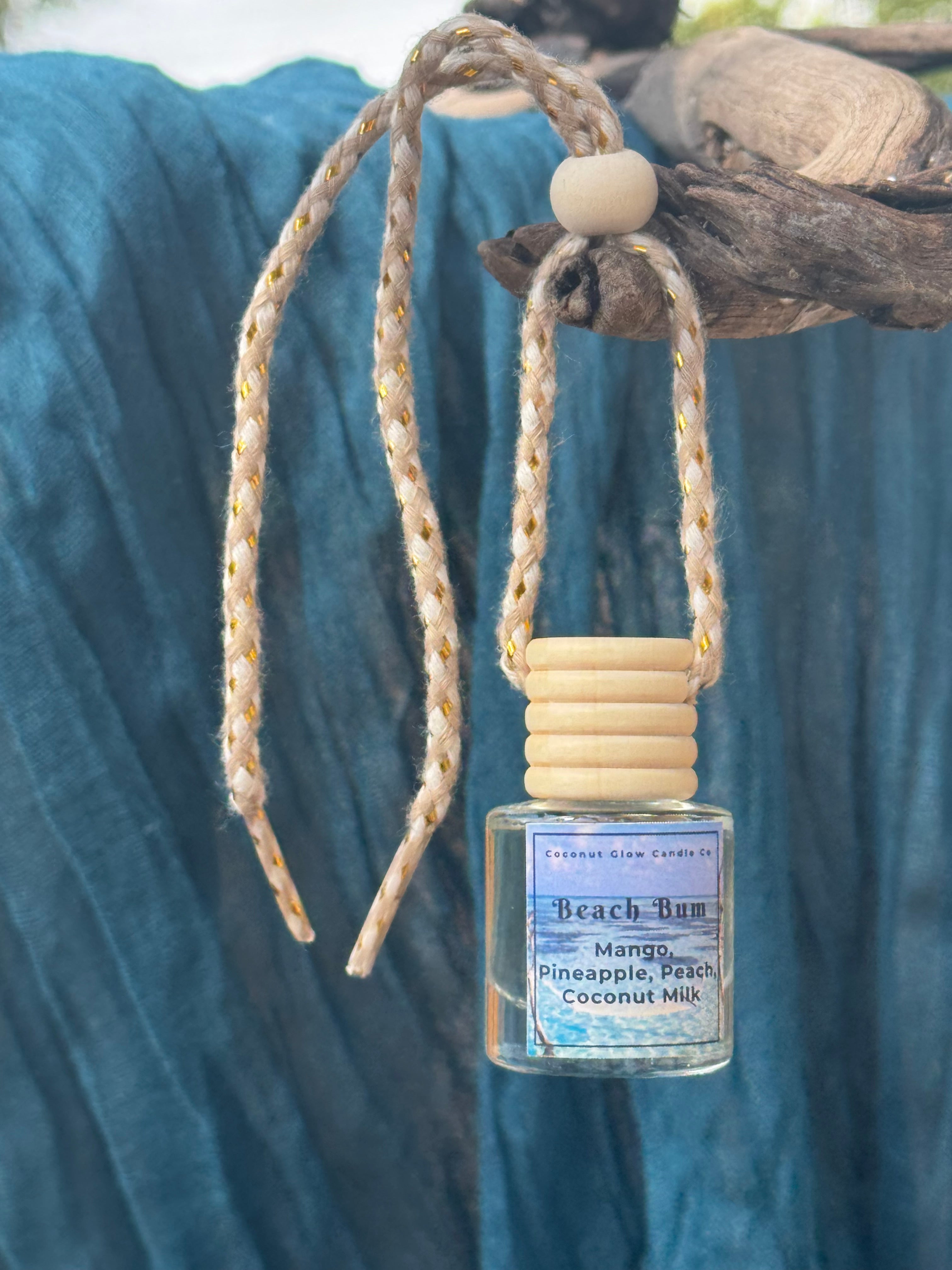 Coconut Glow Hanging Car Diffuser