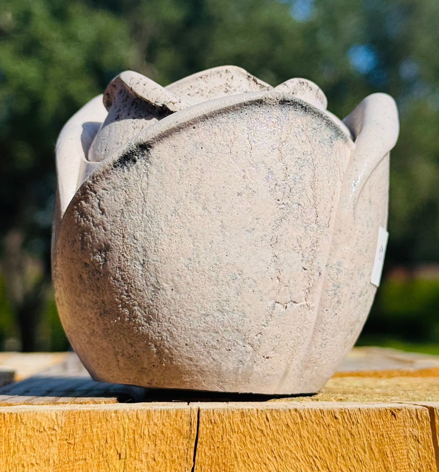 3 oz Rose Concrete Candle