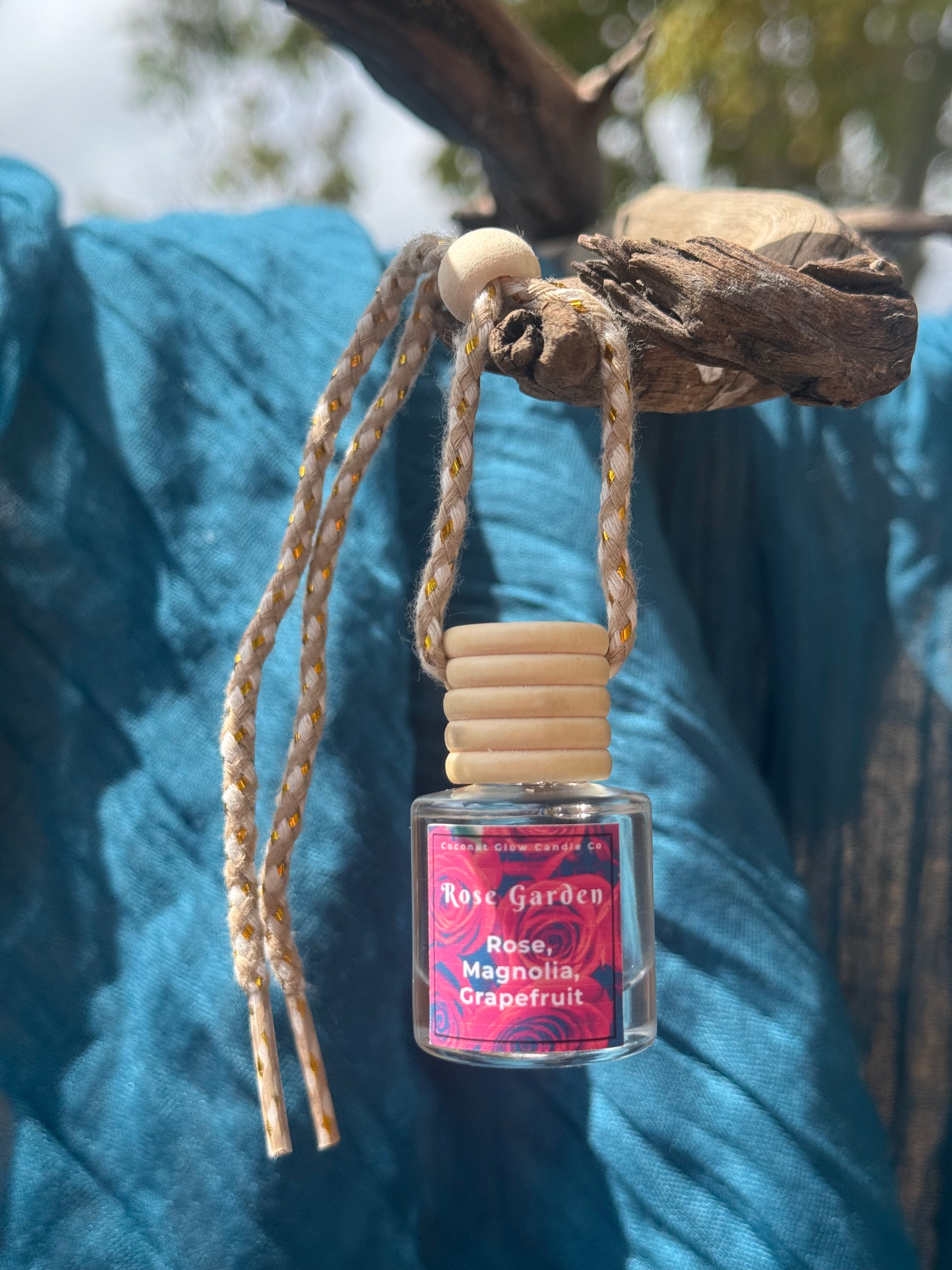 Coconut Glow Hanging Car Diffuser