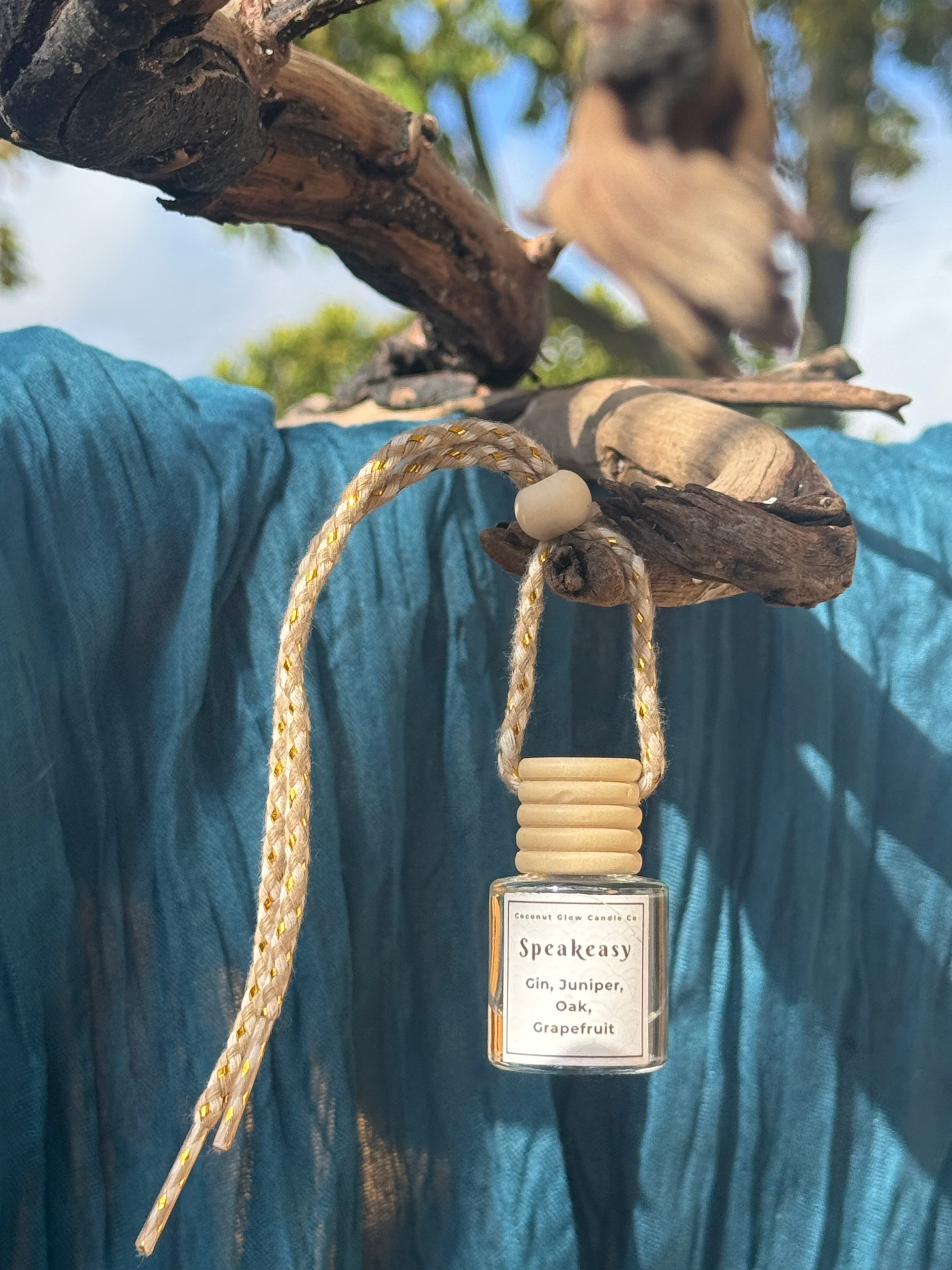 Coconut Glow Hanging Car Diffuser