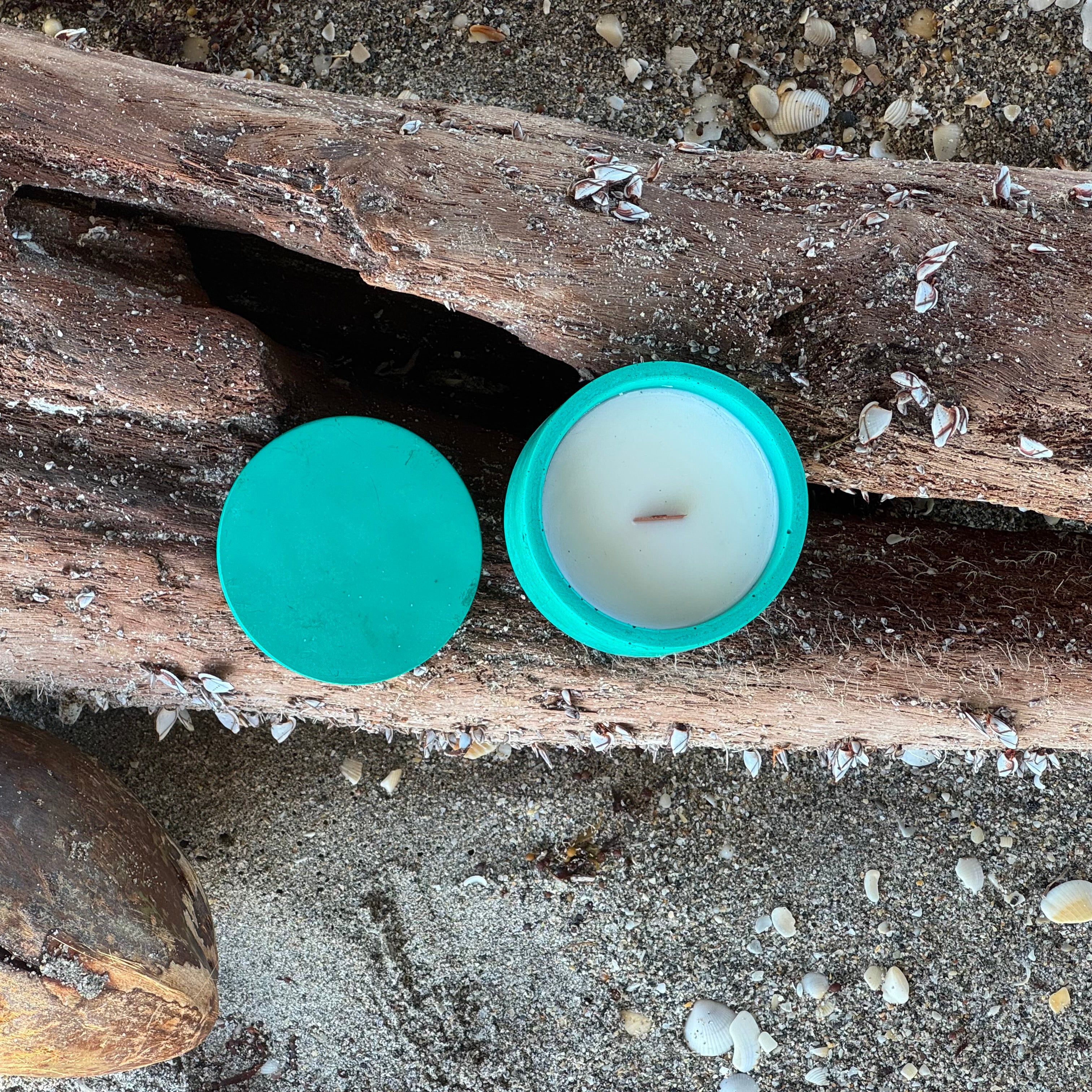 Morning Tide - Concrete Candle