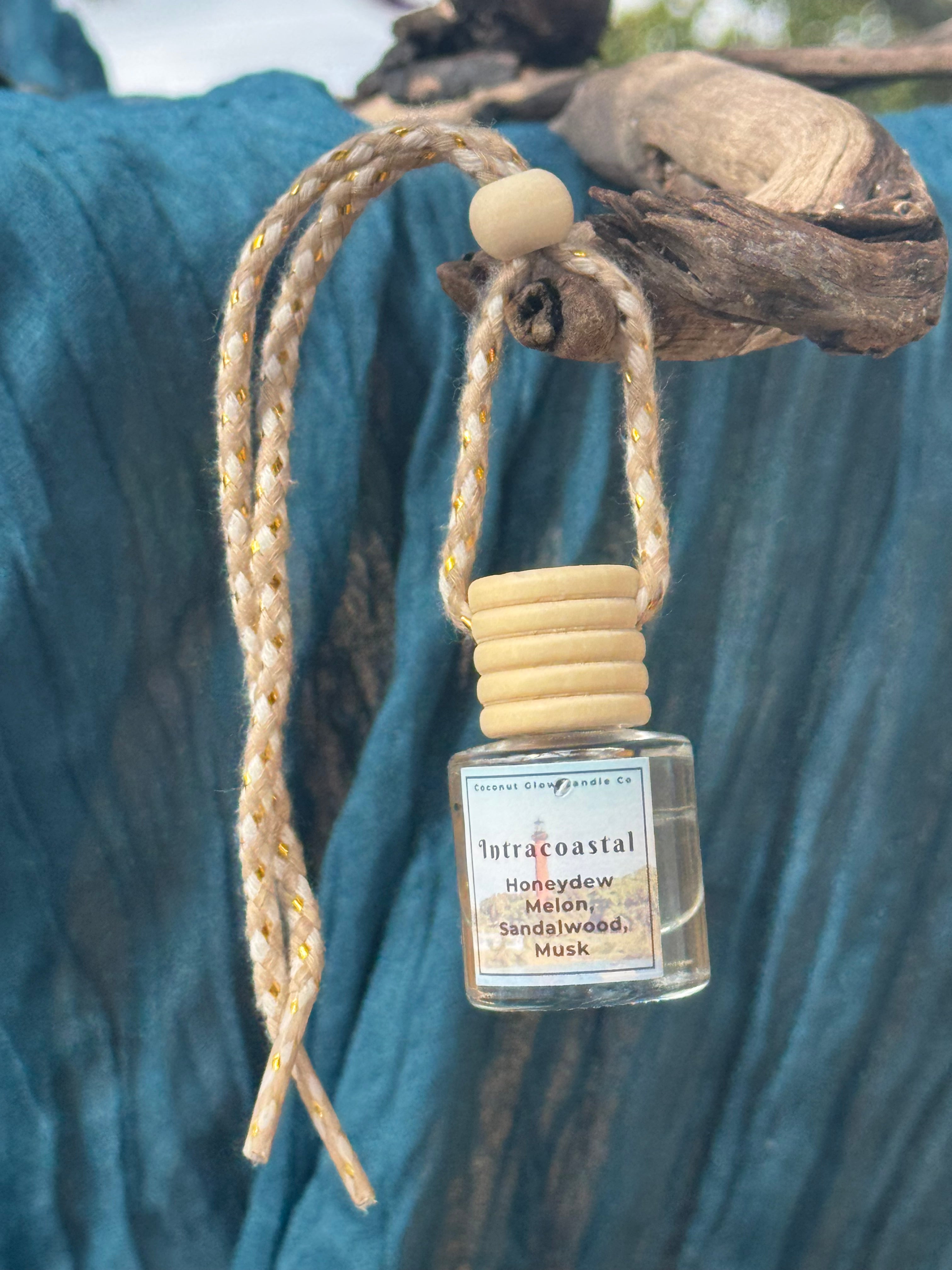 Coconut Glow Hanging Car Diffuser
