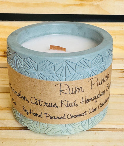 Rum Punch - 7 oz Concrete Candle