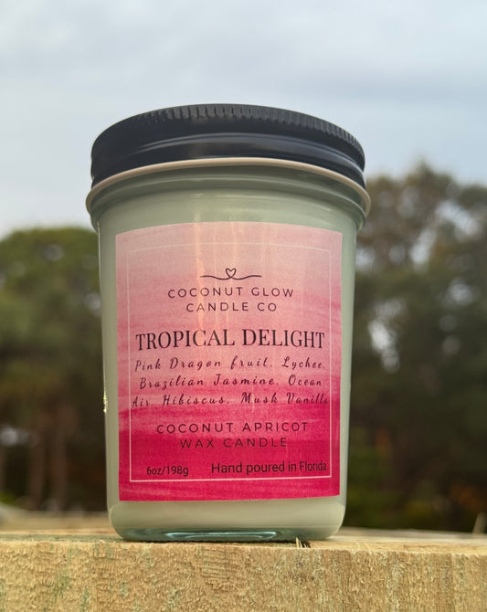 Tropical Delight - 6oz Glass jar