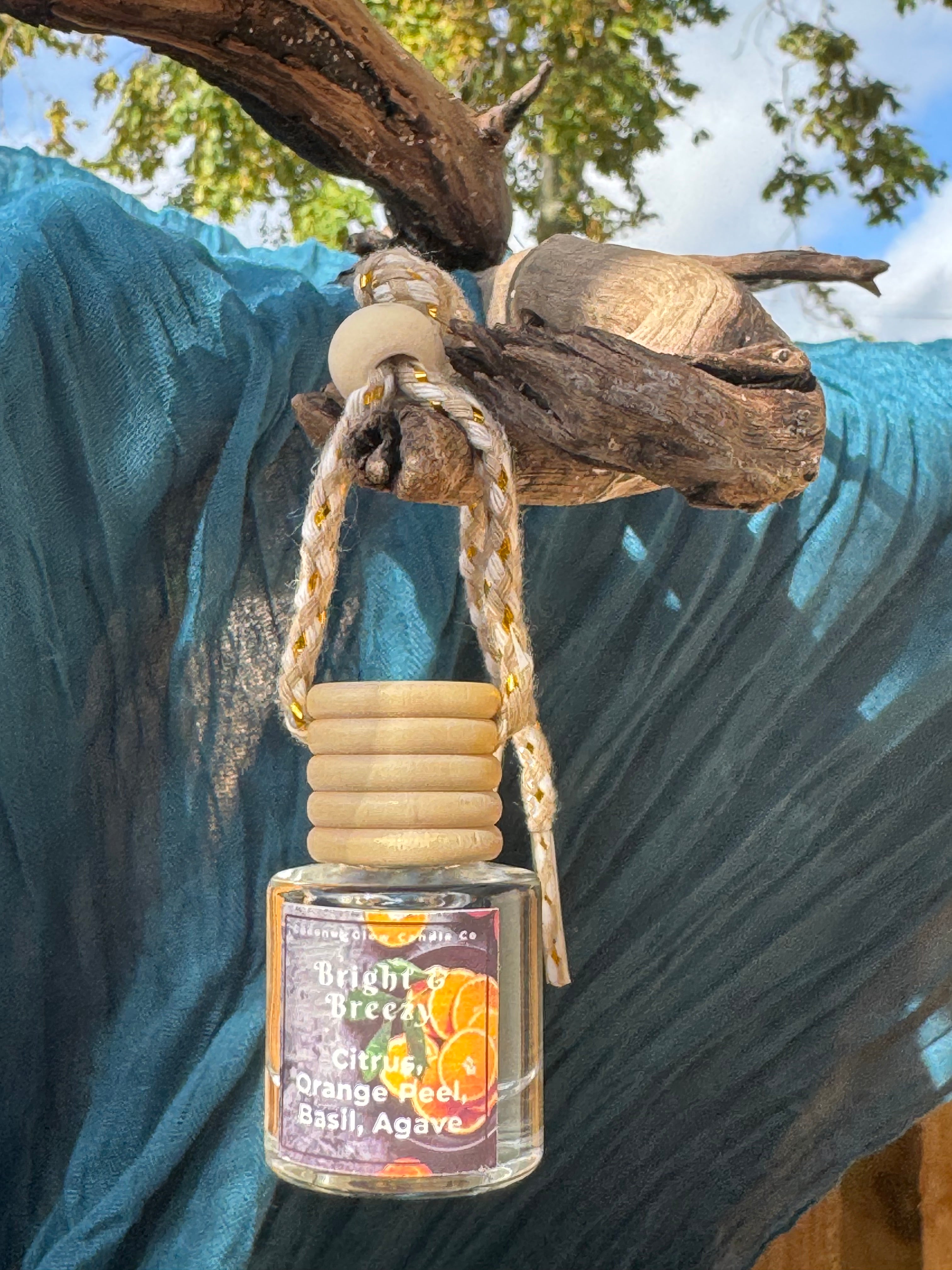Coconut Glow Hanging Car Diffuser