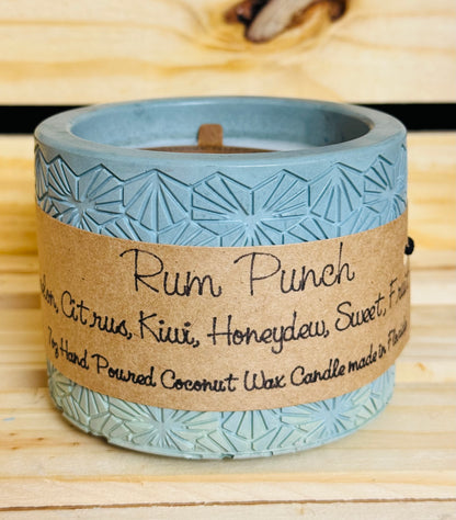 Rum Punch - 7 oz Concrete Candle