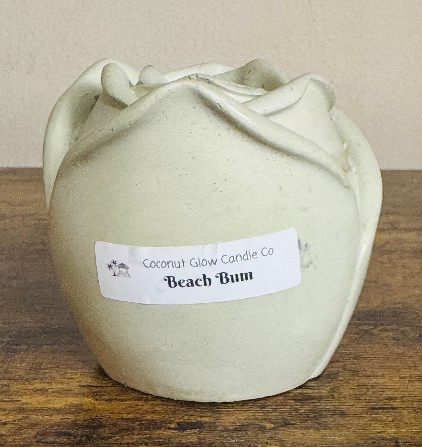 Rose 3 oz Concrete Candle