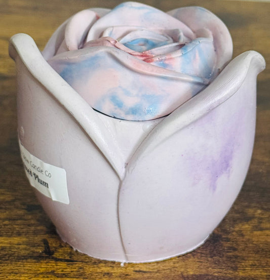 3 oz Rose Concrete Candle