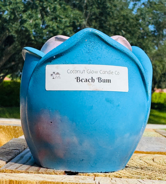 Rose 3 oz Concrete Candle