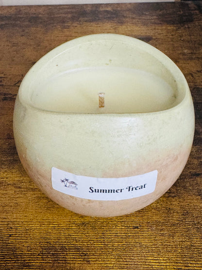 Summer Treat 4 oz Concrete Candle