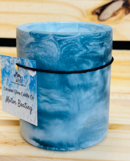 Motor Boating - 7 oz Concrete Candle