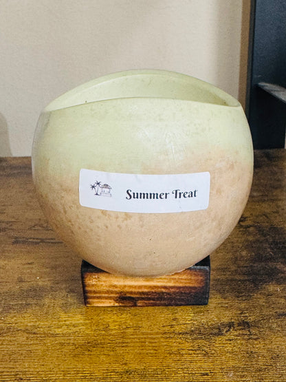 Summer Treat 4 oz Concrete Candle