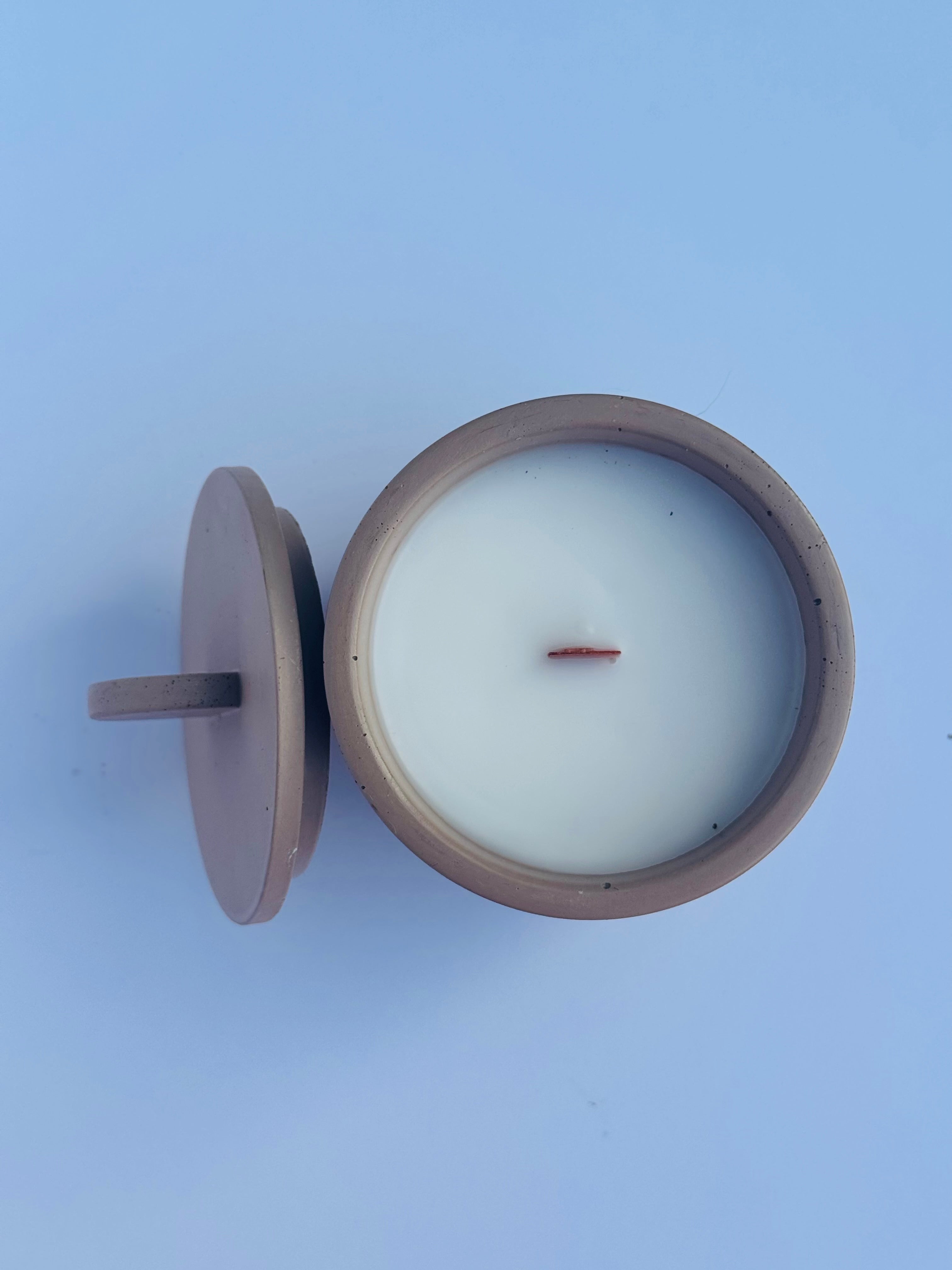 Morning Tide - Concrete Candle