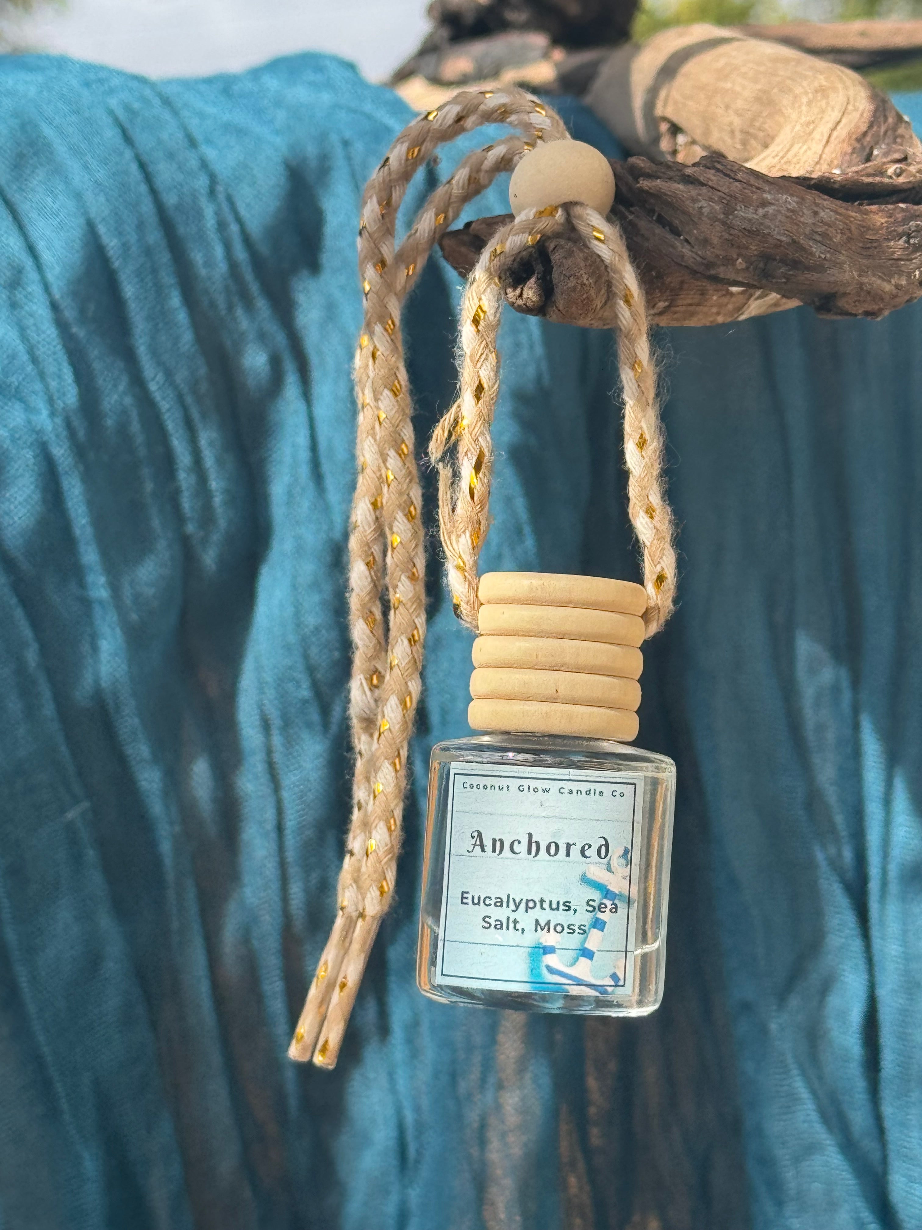 Coconut Glow Hanging Car Diffuser