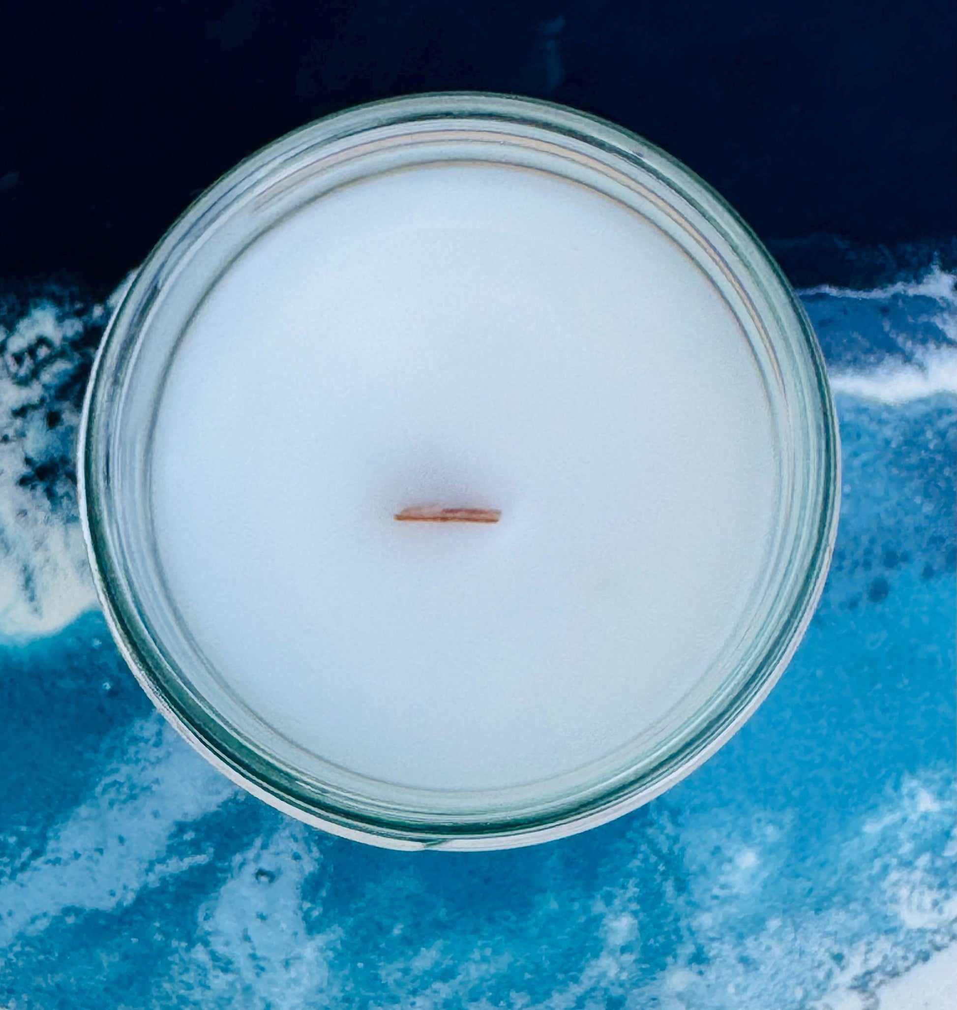 Tropical Sea Breeze Candle, Lemon, Mandarin Blossom, Coconut & Palm Leaf, Driftwood, Sea Moss, Waterlily, Fresh Ocean Scented